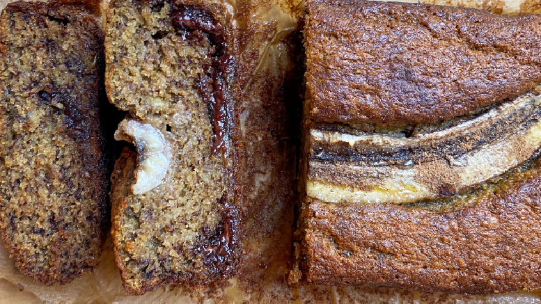 Image showing chocolate chip banana bread