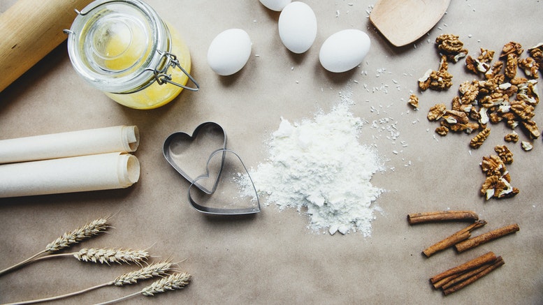 baking shortbread