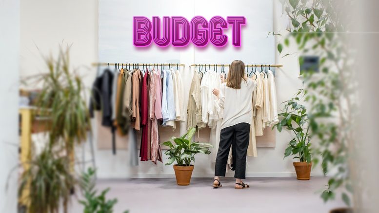 Browsing clothes on a budget