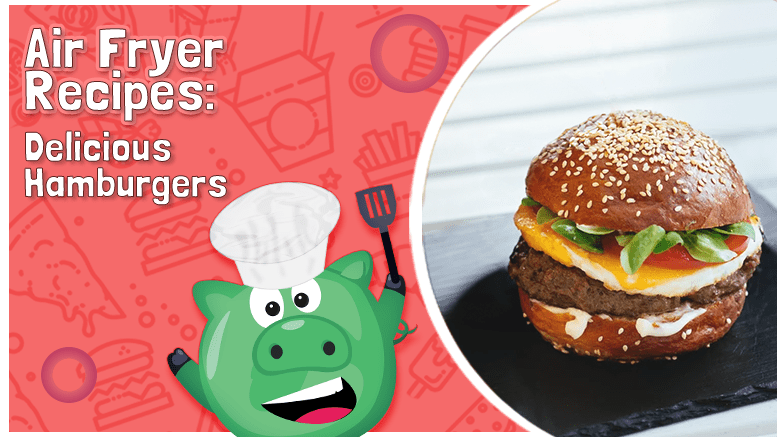 Air Fryer Hamburgers